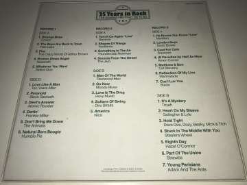 Remember 25 Years In Rock / The Greatest Hits From '58 To '83 3 LP Kutulu Set