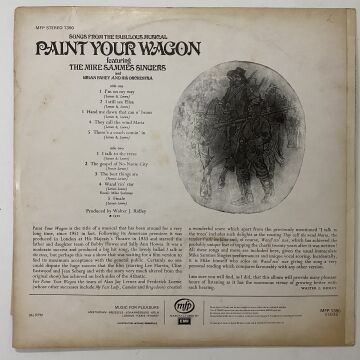 The Mike Sammes Singers And Brian Fahey And His Orchestra ‎– Songs From The Fabulous Musical Paint Your Wagon