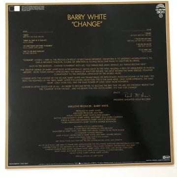 Barry White - Change