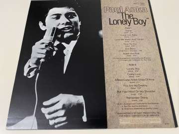 Paul Anka ‎– The Lonely Boy