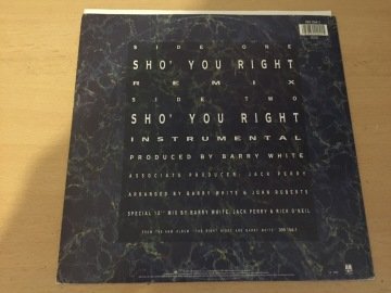 Barry White - ho' You Right