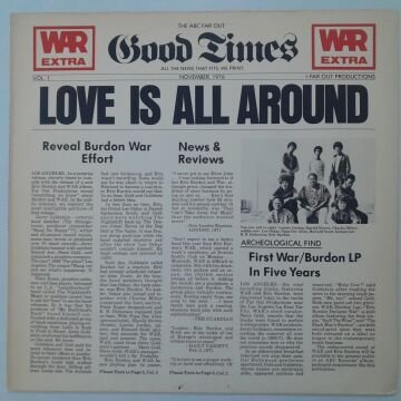 War Featuring Eric Burdon ‎– Love Is All Around
