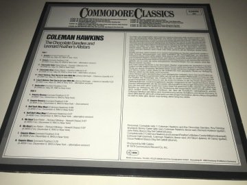 Coleman Hawkins – The Chocolate Dandies And Leonard Feather's Allstars 1940 And 1943