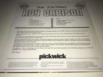 Roy Orbison ‎– The Exciting Roy Orbison