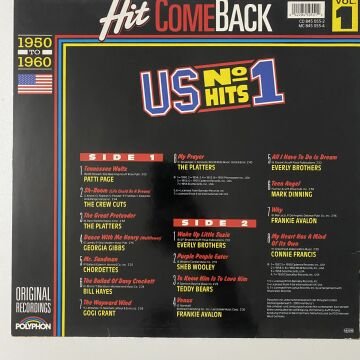 Hit Come Back No. 1 In USA • Vol. 1 1950 To 1960