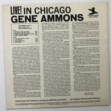 Gene Ammons – Live! In Chicago
