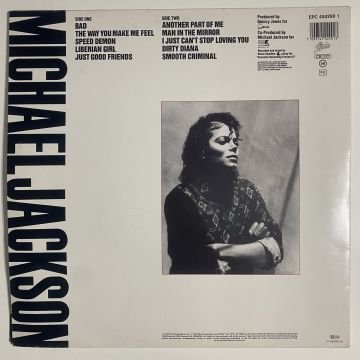 Michael Jackson ‎– Bad