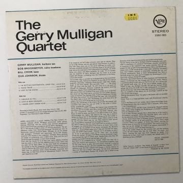 Gerry Mulligan Quartet – The Gerry Mulligan Quartet