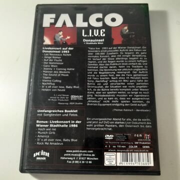 Falco – L.I.V.E Donauinsel + Stadthalle Wien