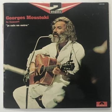 Georges Moustaki – In Concert ''Je Suis Un Autre'' 2 LP