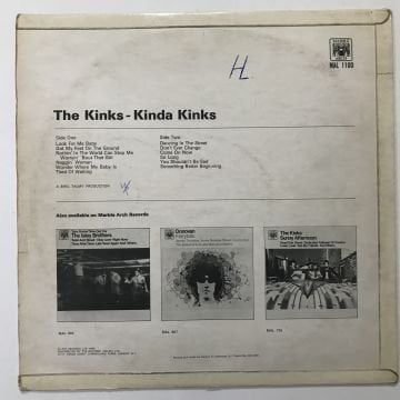 The Kinks ‎– Kinda Kinks
