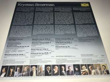 Krystian Zimerman ‎– Chopin Recital