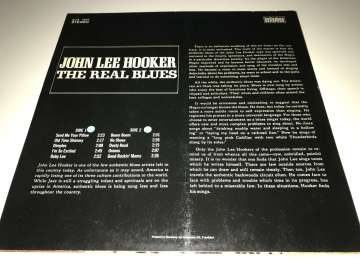 John Lee Hooker ‎– The Real Blues