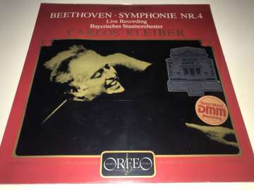 Beethoven · Bayerisches Staatsorchester, Carlos Kleiber ‎– Symphonie Nr. 4 – Live Recording (Ambalajı Açılmamış Dönem Baskı)