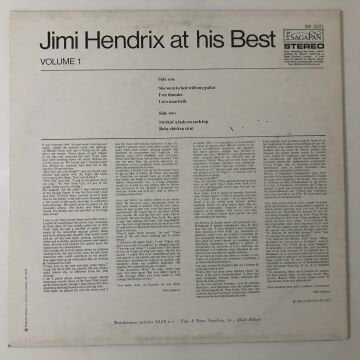 Jimi Hendrix – Jimi Hendrix At His Best (Volume 1)