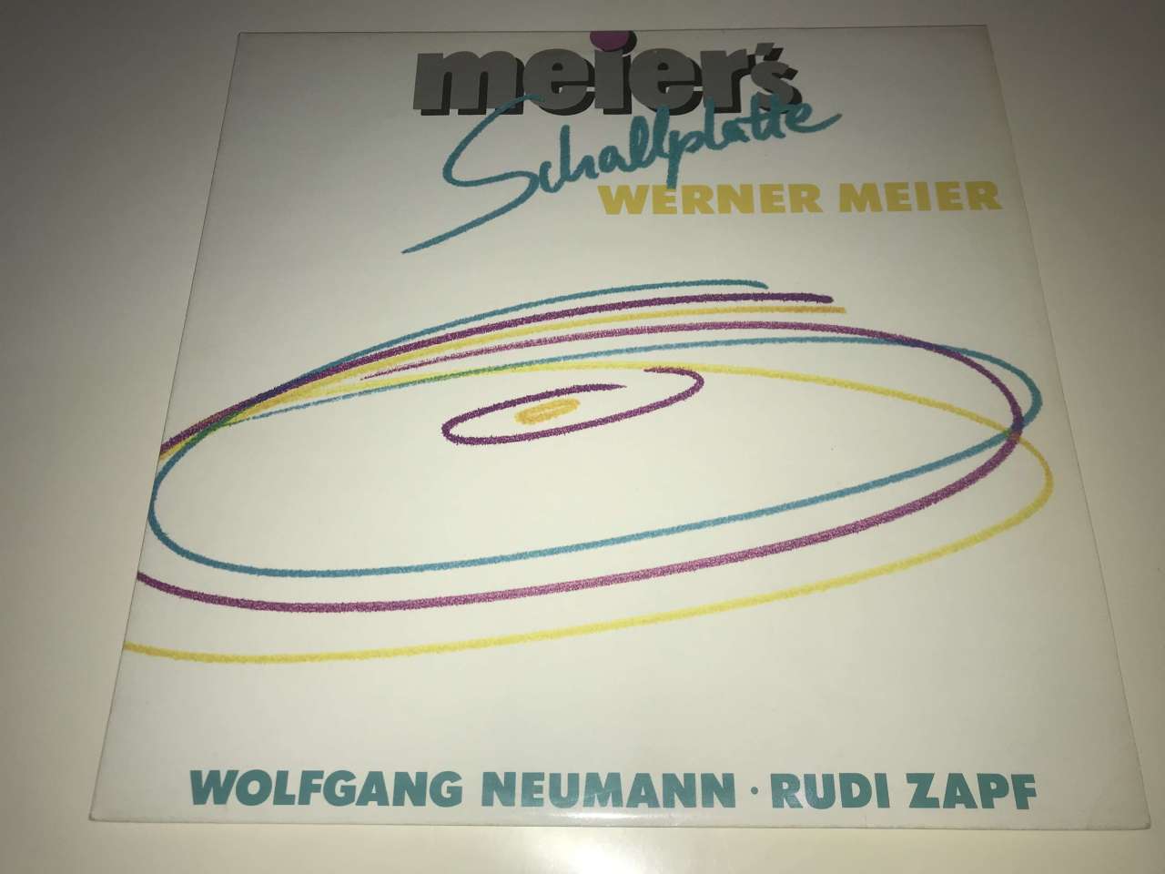Werner Meier, Wolfgang Neumann, Rudi Zapf ‎– Meier's Schallplatte