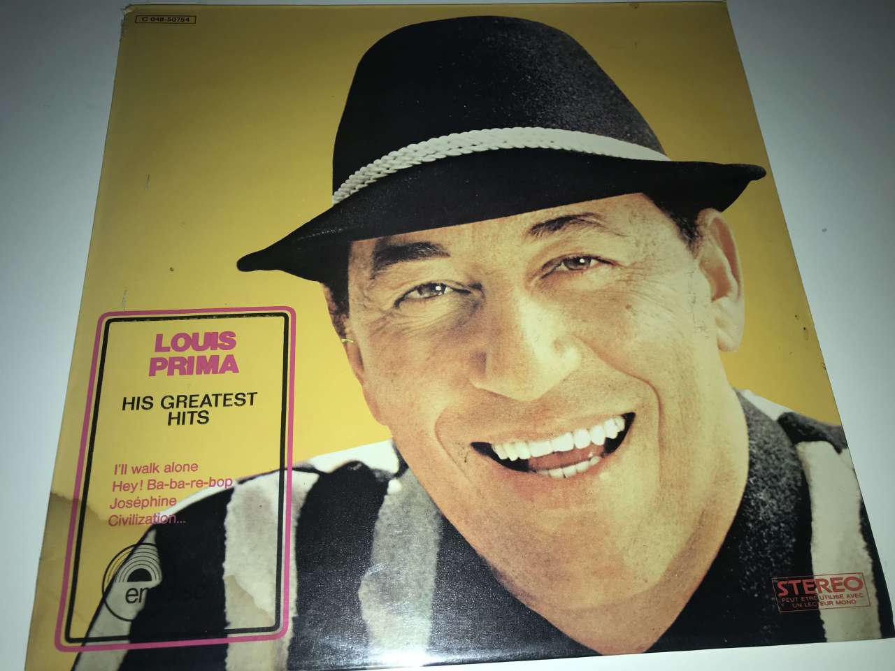 Louis Prima ‎– His Greatest Hits