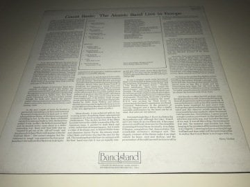Count Basie ‎– The Atomic Band Live In Europe