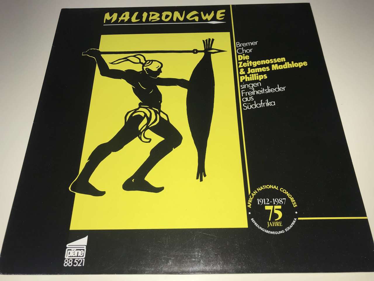 Bremer Chor Die Zeitgenossen & James M. Phillips – Singen Freiheitslieder Aus Südafrika - Malibongwe