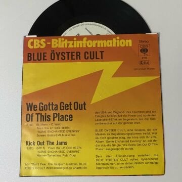 Blue Öyster Cult – We Gotta Get Out Of This Place