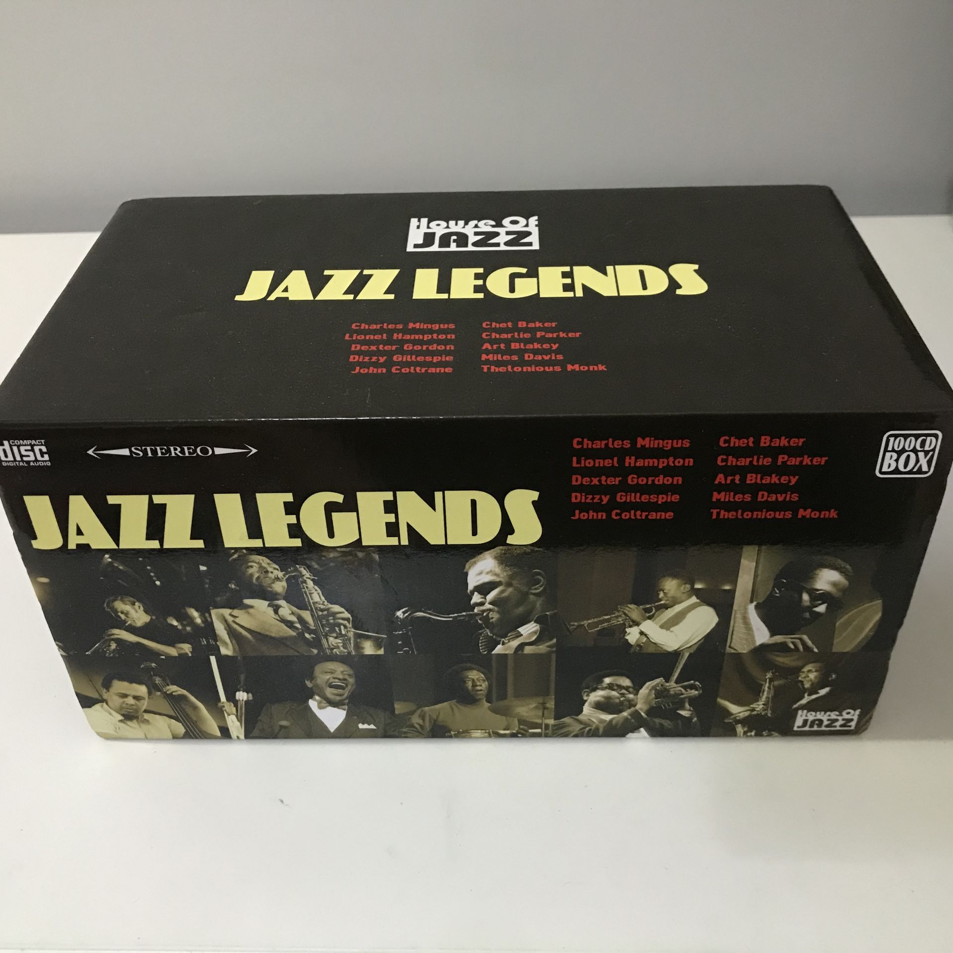 Jazz Legends Various House Of Jazz 100 CD Kutulu Set