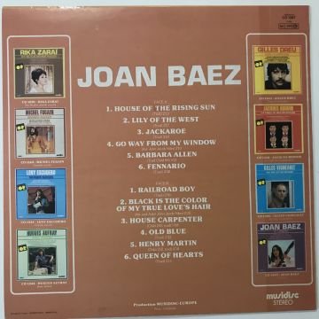 Joan Baez – House Of The Rising Sun (Les Portes Du Penitencier)