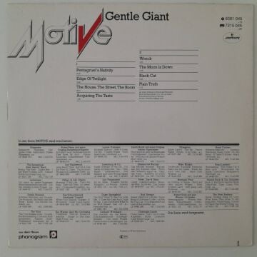 Gentle Giant – Motive