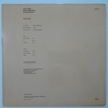 John Taylor, Norma Winstone, Kenny Wheeler : Azimuth – Azimuth