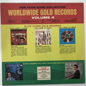 Elvis Presley – Elvis' Gold Records - Volume 4
