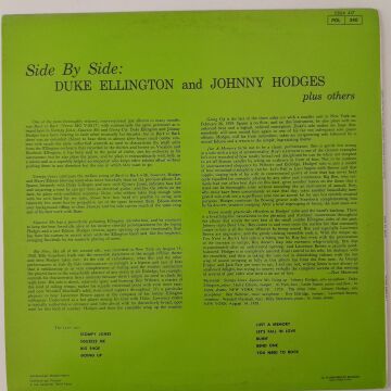 Duke Ellington And Johnny Hodges – Side By Side