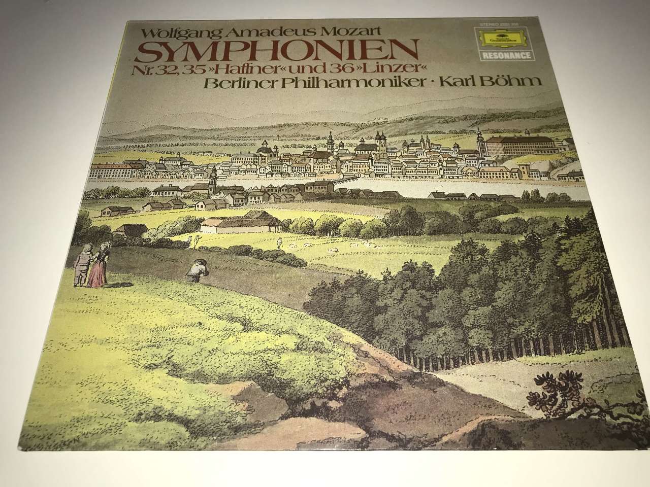 Wolfgang Amadeus Mozart - Berliner Philharmoniker, Karl Böhm – Sinfonías No. 32, 35 ''Haffner'' y 36 ''Linz''