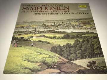 Wolfgang Amadeus Mozart - Berliner Philharmoniker, Karl Böhm – Sinfonías No. 32, 35 ''Haffner'' y 36 ''Linz''
