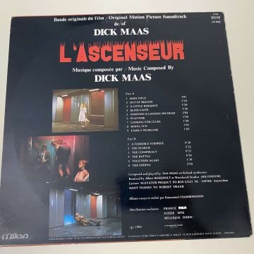 Dick Maas – L'Ascenseur (Bande Originale Du Film)