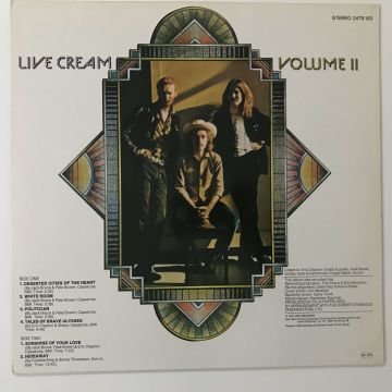 Cream ‎– Live Cream Volume II