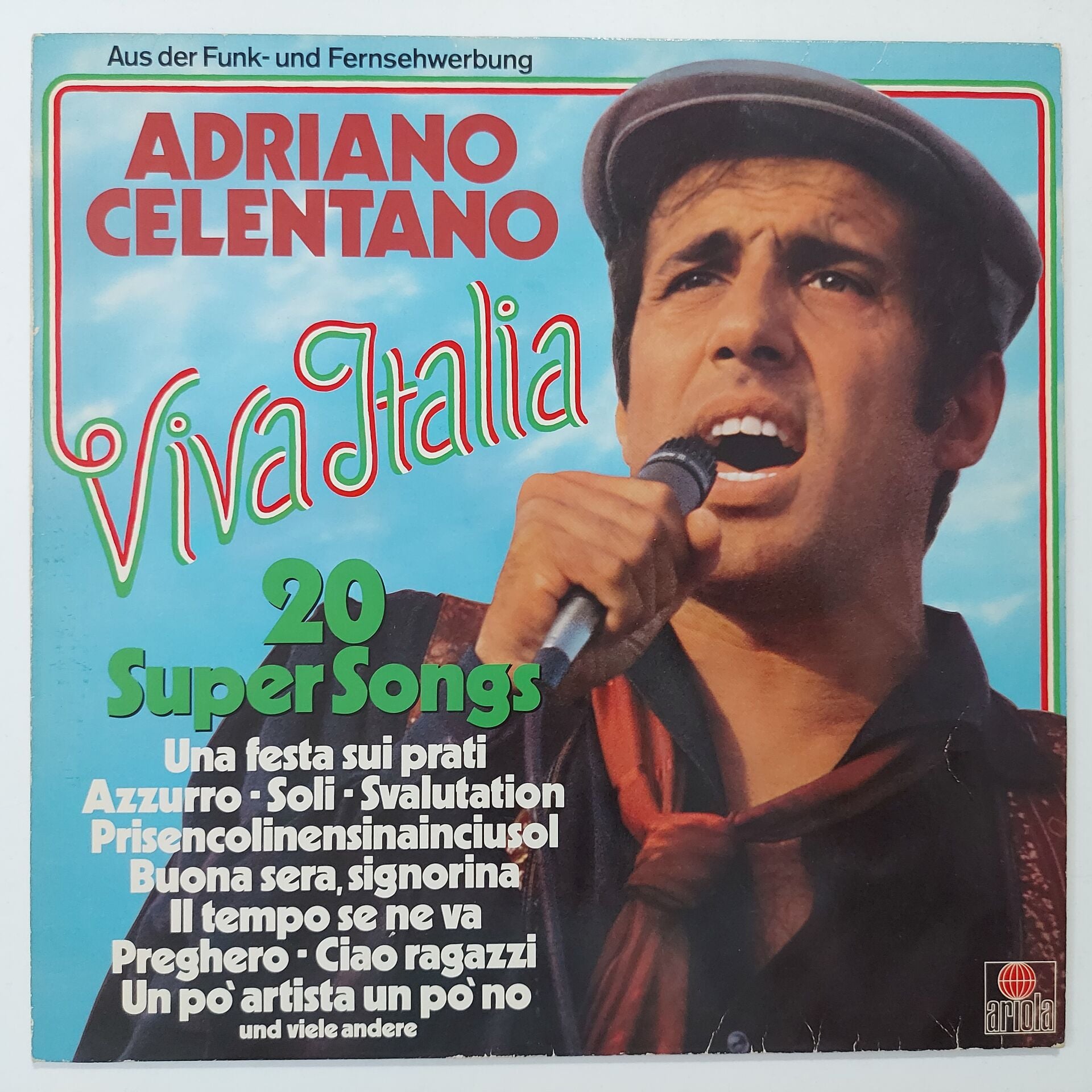 Adriano Celentano – Viva Italia (20 Super Songs)