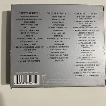 Queen ‎– Greatest Hits I II & III (The Platinum Collection) 3 CD