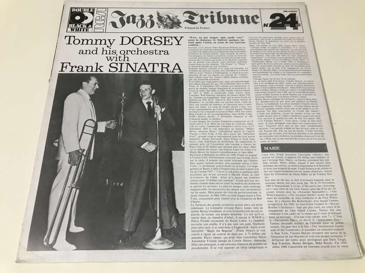 Tommy Dorsey And His Orchestra With Frank Sinatra – Tommy Dorsey And His Orchestra With Frank Sinatra 2 LP