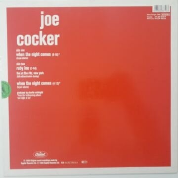 Joe Cocker – When The Night Comes