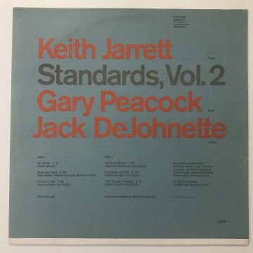 Keith Jarrett, Gary Peacock, Jack DeJohnette – Standards, Vol. 2