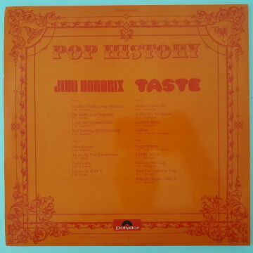 Jimi Hendrix / Taste – Pop History 2 LP