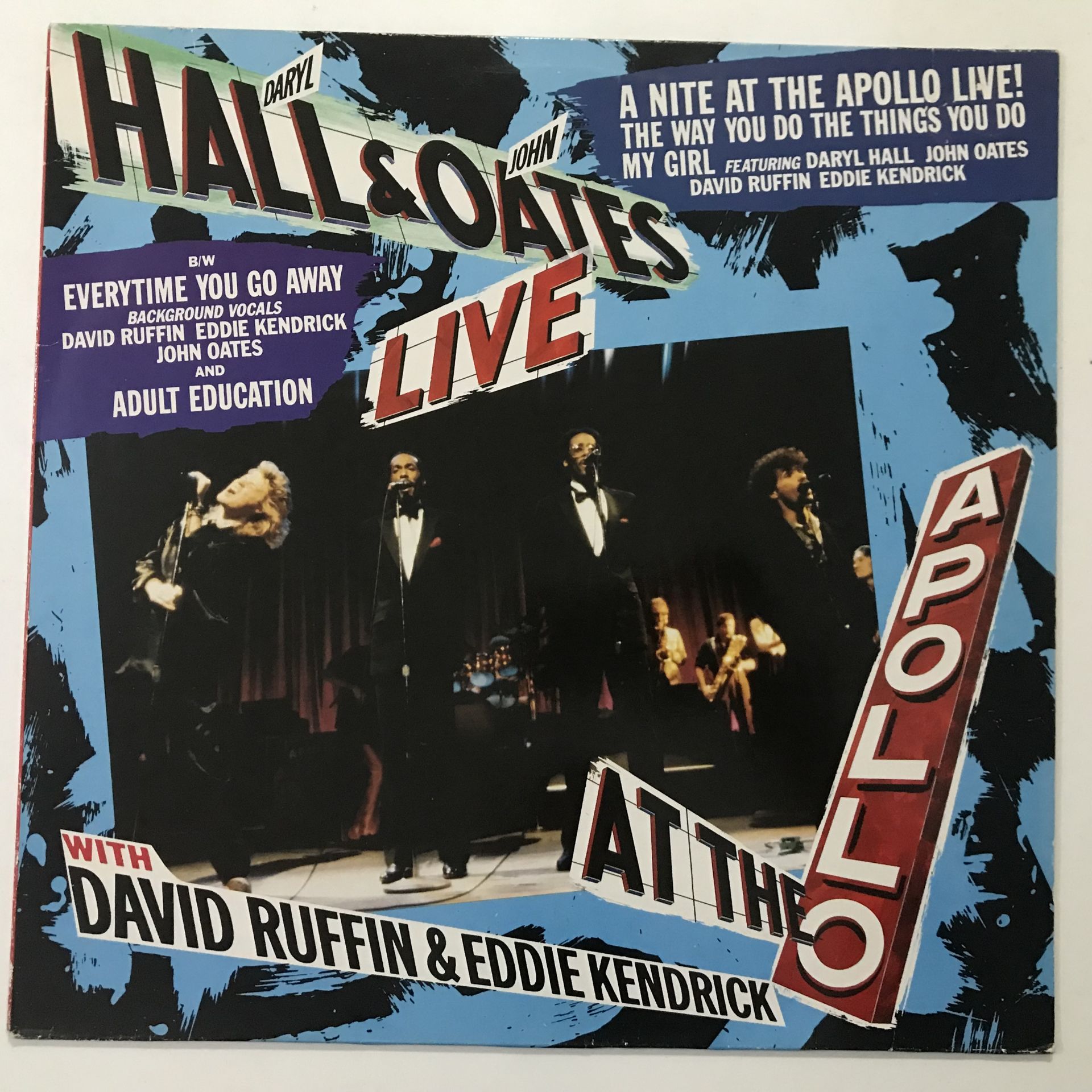 Daryl Hall & John Oates With David Ruffin & Eddie Kendrick – A Nite At The Apollo Live!