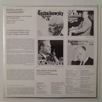 Tschaikowsky, Svjatoslav Richter, Leningrader Philharmonie, Jewgenij Mrawinskij – Klavierkonzert Nr. 1 B-Moll