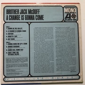 Brother Jack McDuff – A Change Is Gonna Come