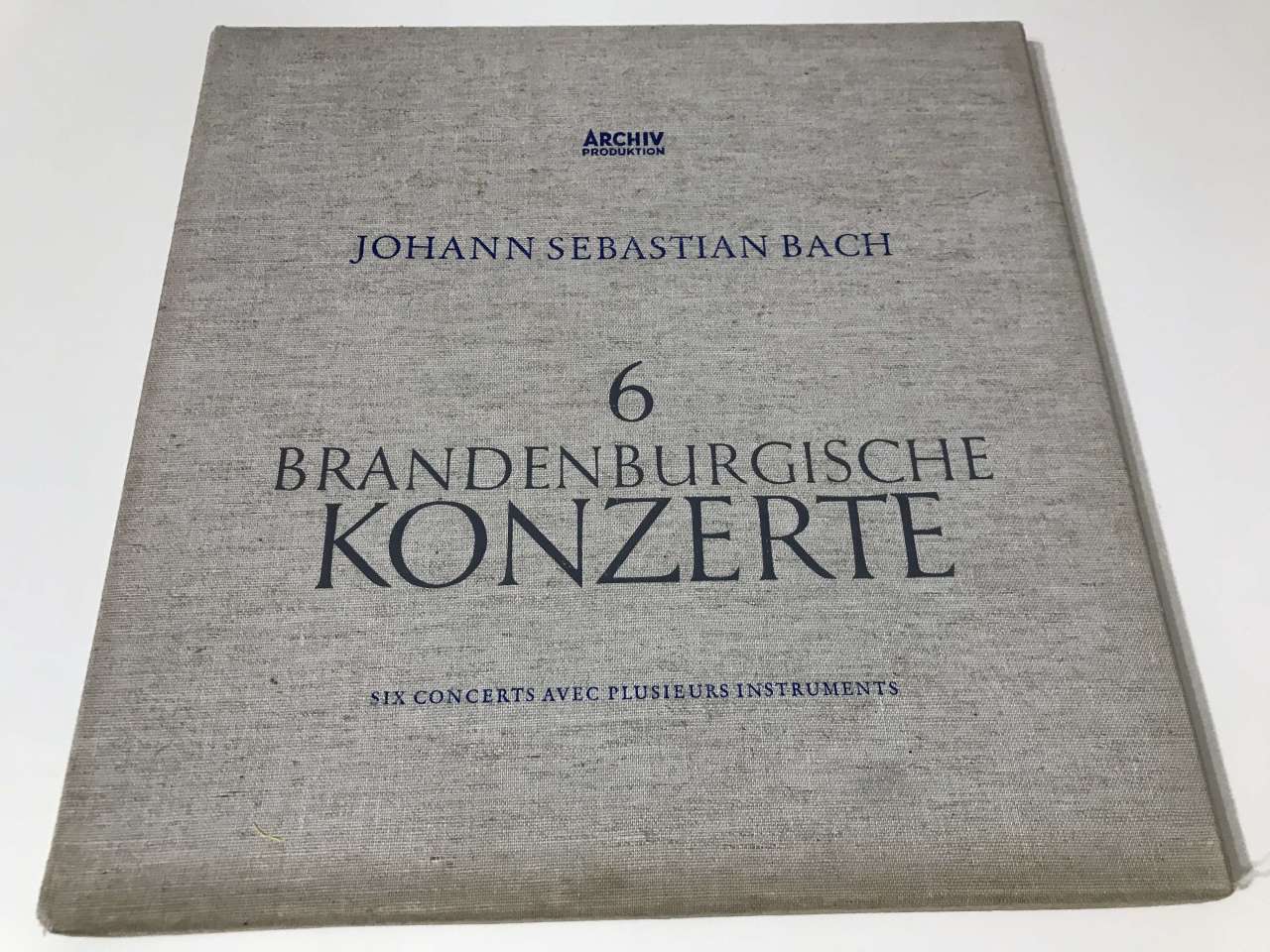 Johann Sebastian Bach – 6 Brandenburgische Konzerte (2 LP Kutulu Set)
