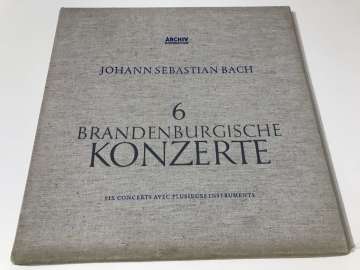 Johann Sebastian Bach – 6 Brandenburgische Konzerte (2 LP Kutulu Set)
