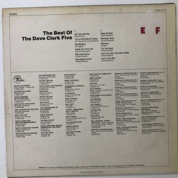 The Dave Clark Five ‎– The Best Of The Dave Clark Five
