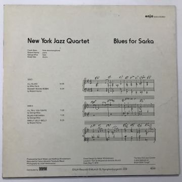 New York Jazz Quartet – Blues For Sarka