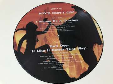 Boy's Don't Cry – I Wanna Be A Cowboy (Resimli Plak)