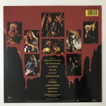 W.A.S.P. ‎– Live... In The Raw