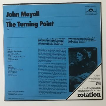 John Mayall ‎– The Turning Point